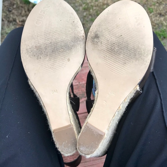 QUESS Jute Wedge Size 8 - Picture 5 of 7